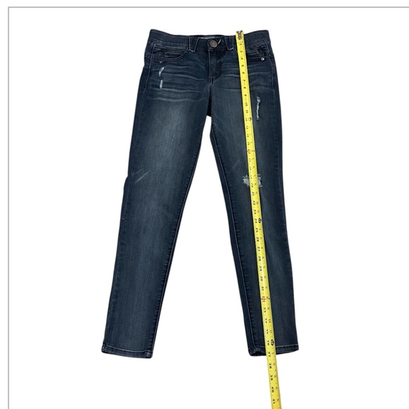 Democracy AB Technology Women’s Blue Distressed Jeans Size 6 - Picture 2 of 8